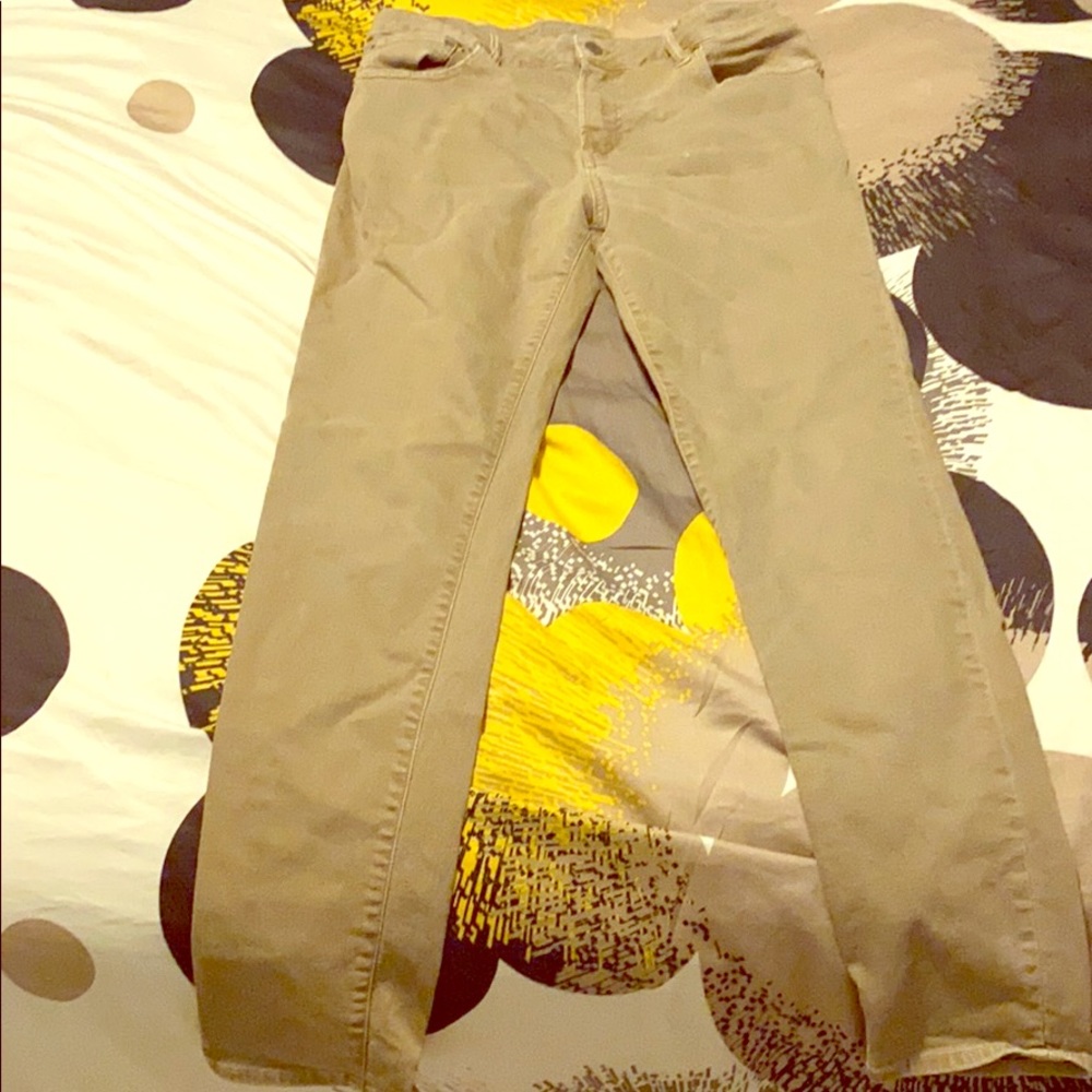 American Eagle 34/34 beige